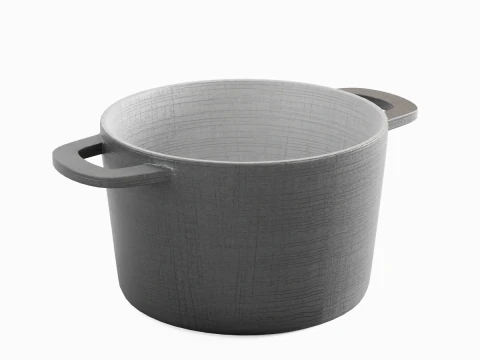 Old Baking Dish 08 3D Model