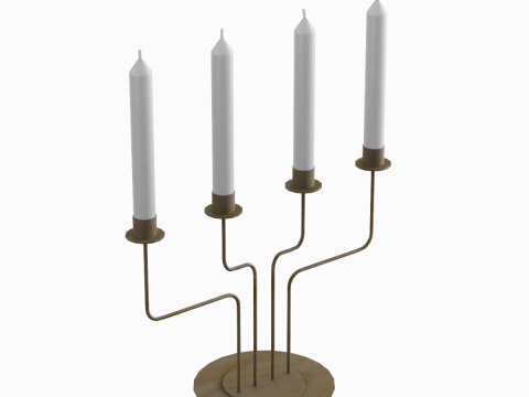 Candlestick 01 3D 모델