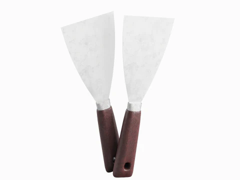 Industrial Spatula 02 3D Model