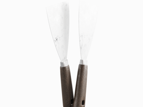 Industrial Spatula 03 Modello 3D