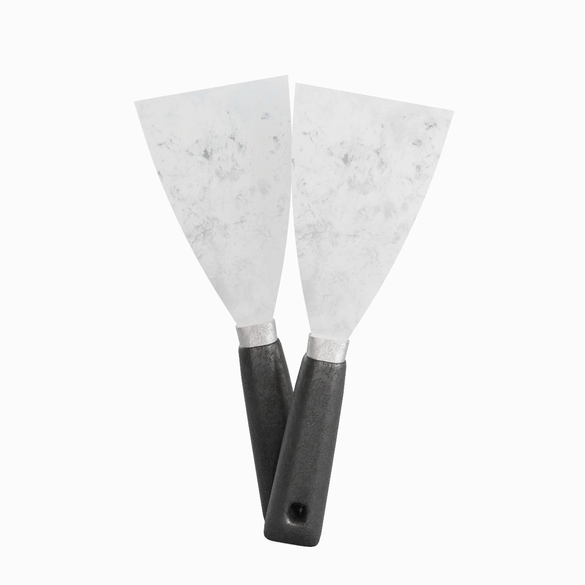 Industrial Spatula 04 3D Model .c4d .max .obj .3ds .fbx .stl .blend 