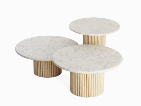 Coffee Tables 01 3D Модель