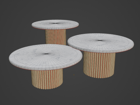 Coffee Tables 02 Model 3D