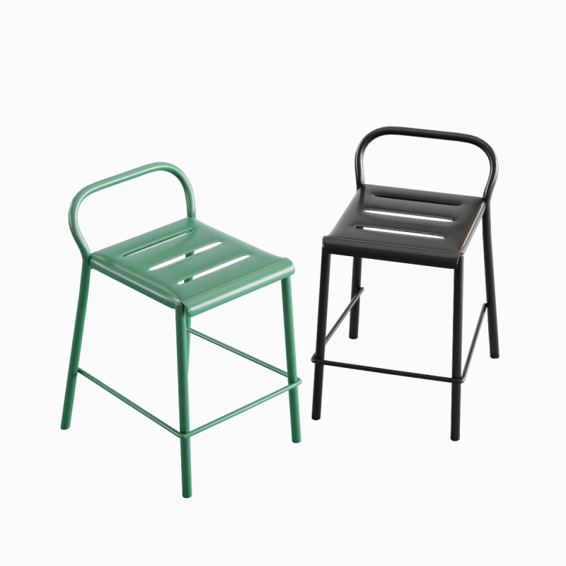Modern Stool B 02 3D मॉडल .c4d .max .obj .3ds .fbx .stl .blend