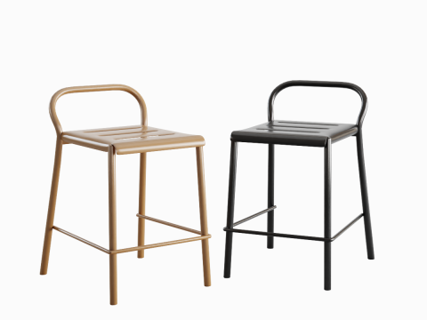 Modern Stool B 04 3D मॉडल