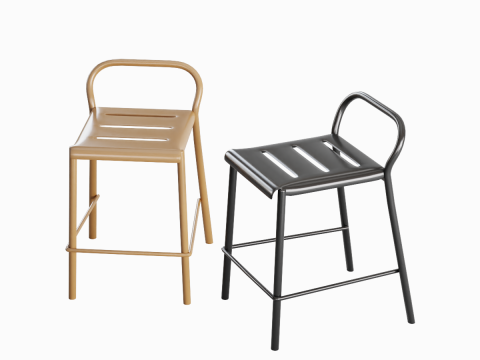Modern Stool B 04 3D मॉडल