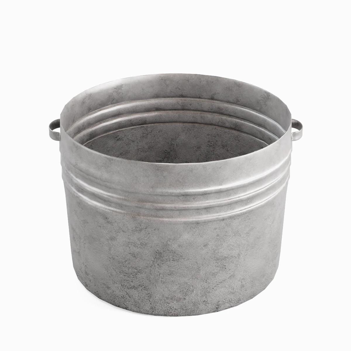 Medieval Metal Basin 01 3D Model .c4d .max .obj .3ds .fbx .stl .blend