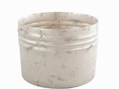 Medieval Metal Basin 02 3D Model