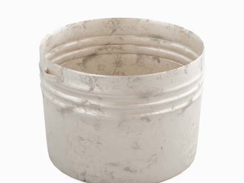 Medieval Metal Basin 02 Modelo 3D