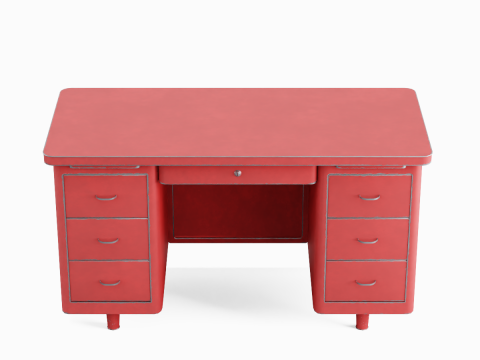 Metal Desk 01 3D Модель