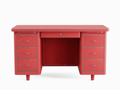 Metal Desk 01 3D Model