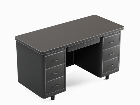 Metal Desk 05 3D-Modell