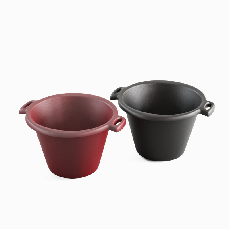 Plastic Basin with Holder 03 Model 3D .c4d .max .obj .3ds .fbx .stl .blend