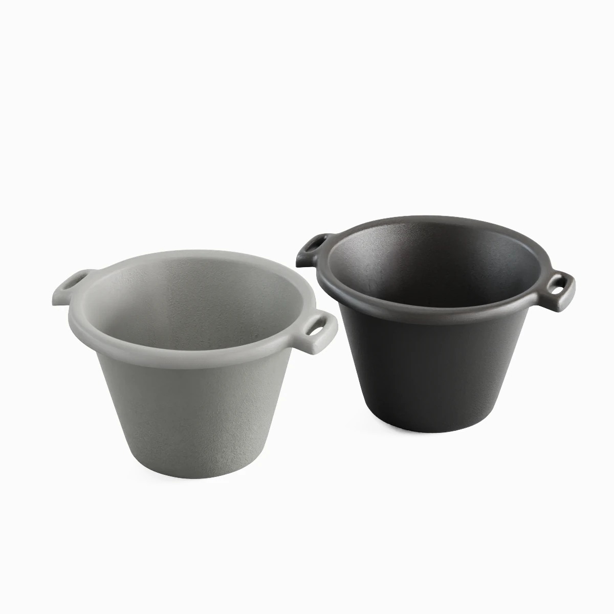 Plastic Basin with Holder 06 3D Model .c4d .max .obj .3ds .fbx .stl .blend 