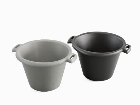 Plastic Basin with Holder 06 3D Model