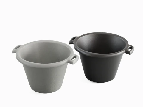 Bacinella in plastica con supporto 06 Modello 3D