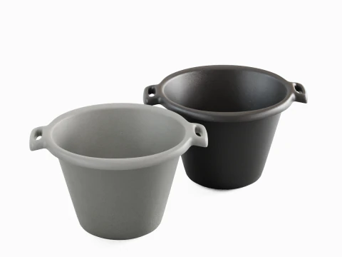Plastic Basin with Holder 06 3D Model