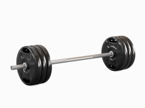 Techno Gym Barbell 01 Model 3D