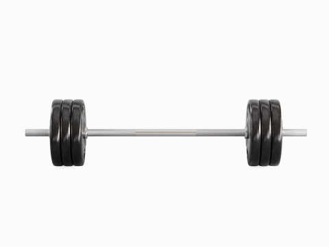 Techno Gym Barbell 01 Model 3D