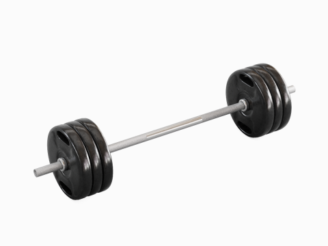 Techno Gym Barbell 01 Model 3D