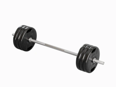 Techno Gym Langhantel 01 3D Modell