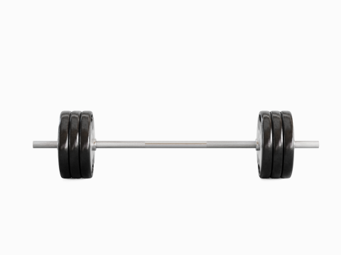Techno Gym Barbell 02 Model 3D