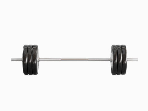 Techno Gym Barbell 02 Model 3D