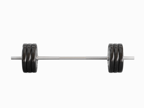 Techno Gym Barbell 03 Model 3D