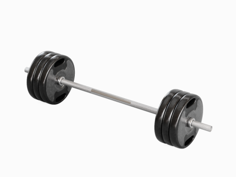 Techno Gym Barbell 03 Model 3D