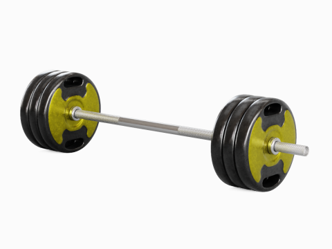 Techno Gym Barbell 04 3Dモデル