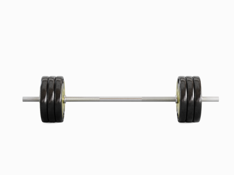 Techno Gym Barbell 04 3D 模型