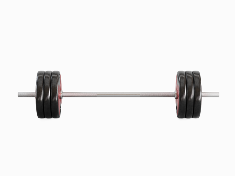 Techno Gym Barbell 05 Model 3D