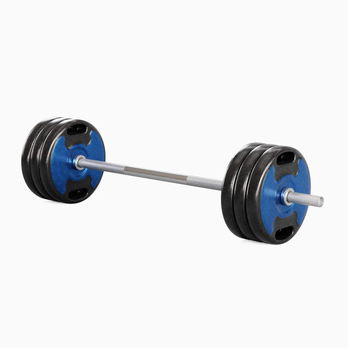 Techno Gym Barbell 06 3D Model .c4d .max .obj .3ds .fbx .stl .blend