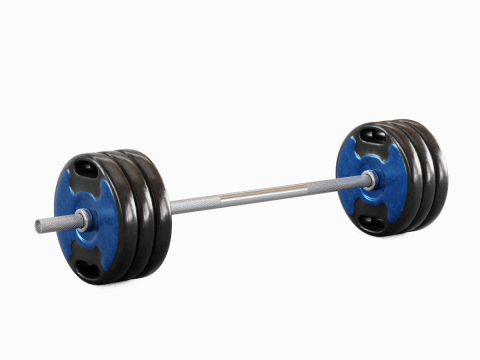 Techno Gym Barbell 06 3Dモデル