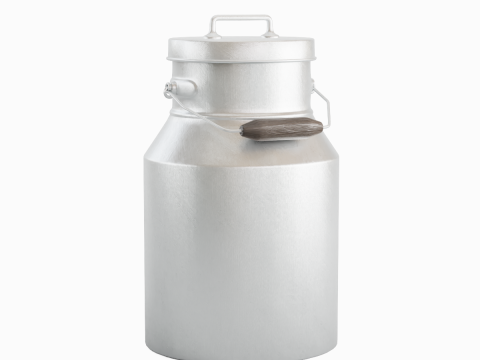 Milk Can 01 Model 3D