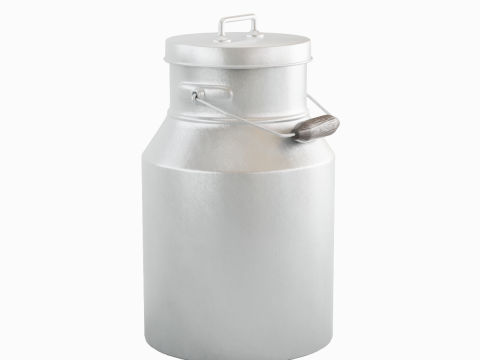 Milk Can 01 Model 3D