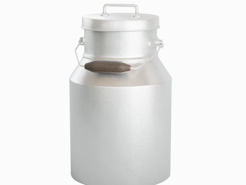 Milk Can 01 Model 3D