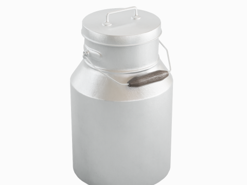Milk Can 01 Model 3D