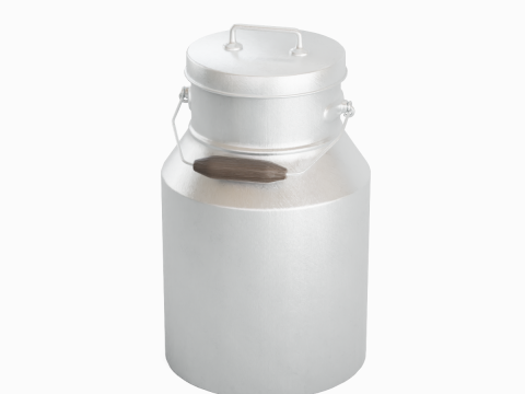 Milk Can 01 Model 3D