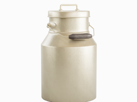 Milk Can 02 Modelo 3D