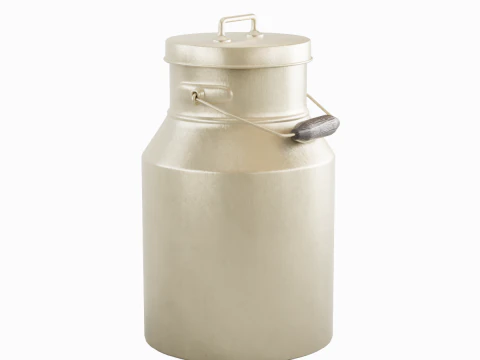 Milk Can 02 3D Model