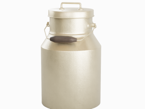Milk Can 02 Modelo 3D