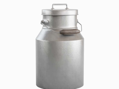Milk Can 03 3D Model