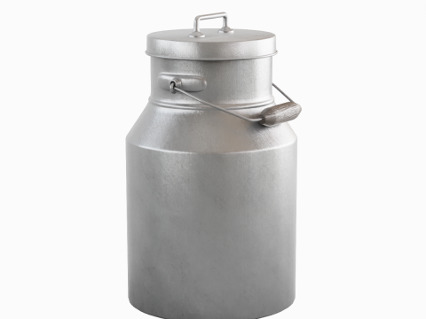 Milk Can 03 3D Model