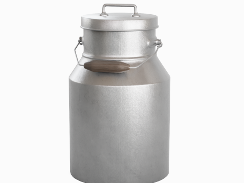 Milk Can 03 3D Model