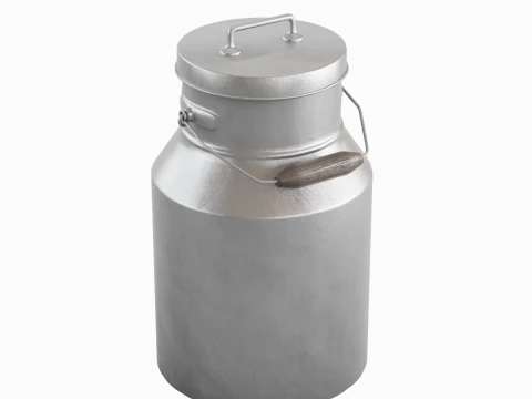 Milk Can 03 3D Model