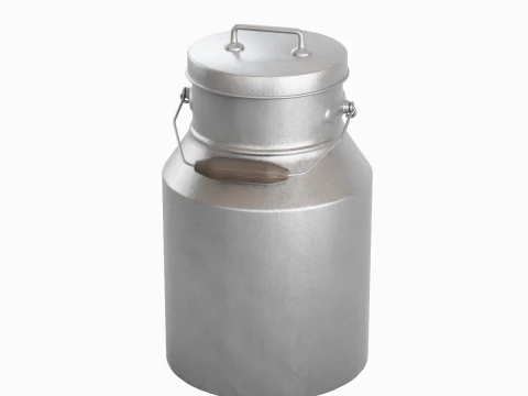 Milk Can 03 3D Model
