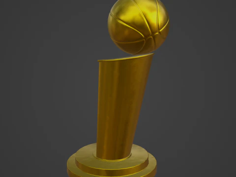 NBA 트로피 컵 3D 모델