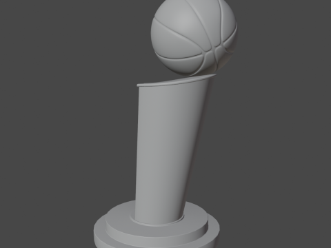 NBA Trophy Cup 3D-Modell