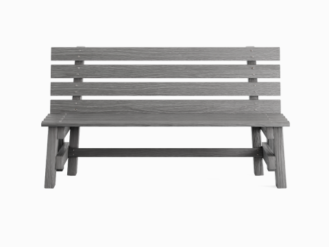 Wooden Outdoor Bench 04 3Dモデル